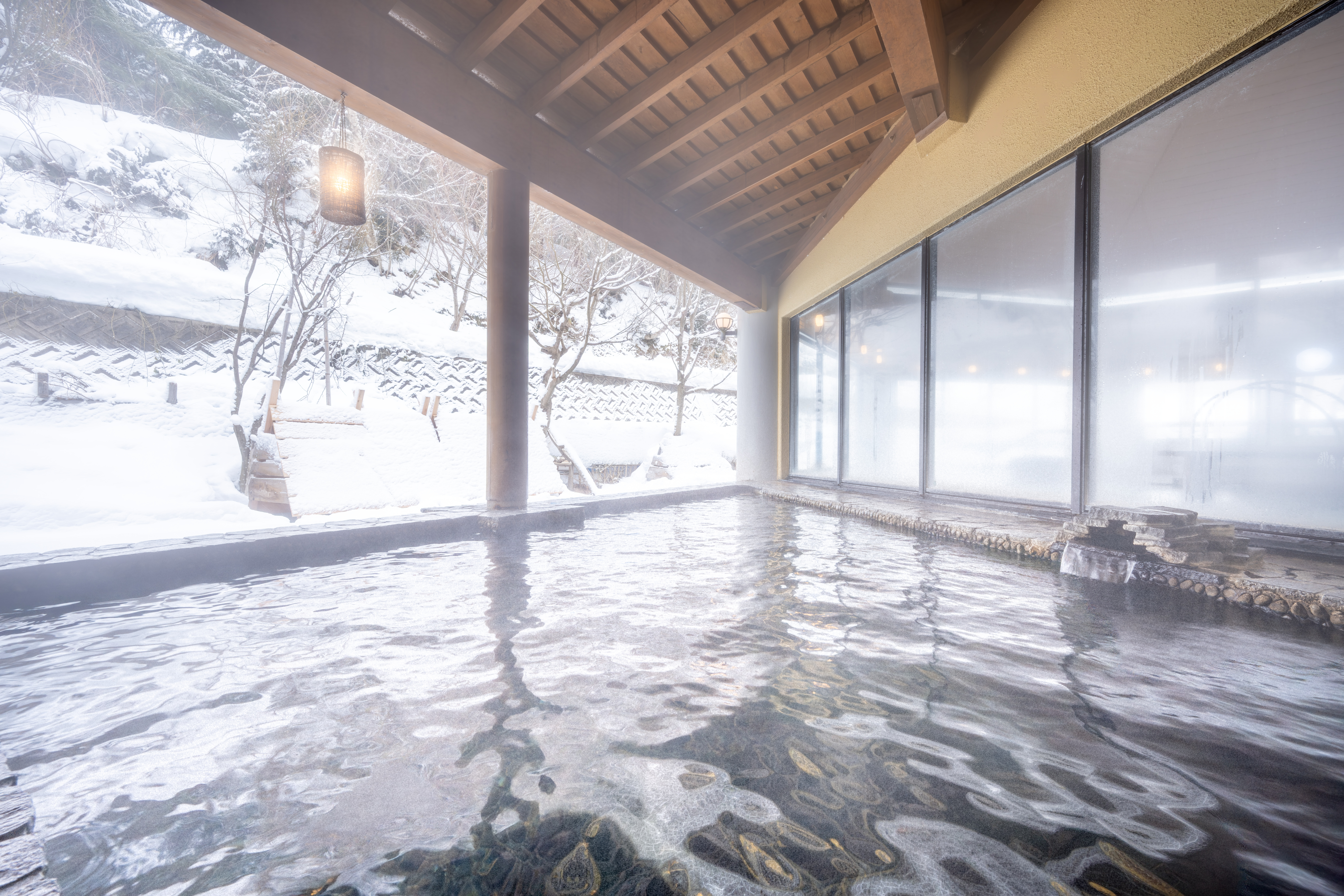 秋の宮山荘 露天風呂