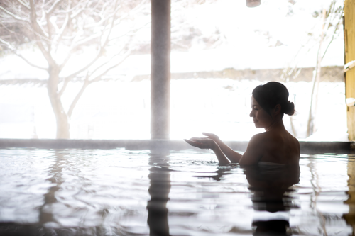 秋の宮山荘女性限定プラン 温泉